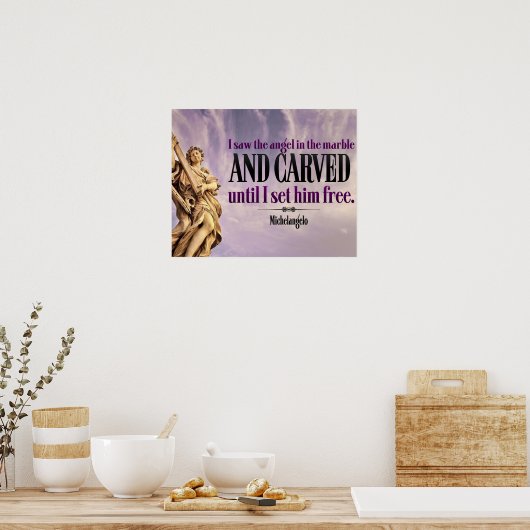 Poster L'ange (Cuisine)