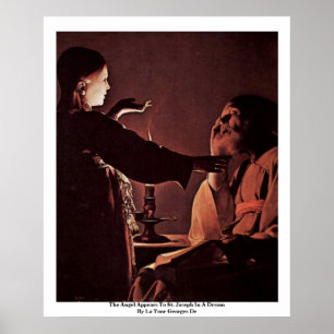 Poster L'ange apparaît à St Joseph dans un rêve