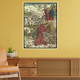 Poster L'Ange avec la clé par Albrecht Dürer