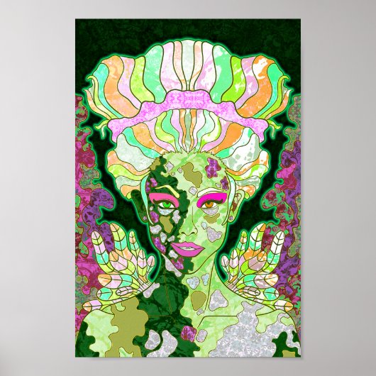 Poster L'ange changeant (Devant)