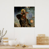 Poster « L'Ange de la Mort » de Gustave Moreau (Cuisine)
