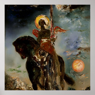 Poster « L'Ange de la Mort » de Gustave Moreau