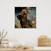 Poster "L'ange de la mort" par Gustave Moreau (Cuisine)