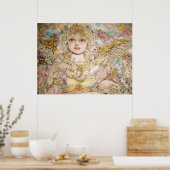 Poster L'ange de la perle d'or. (Cuisine)