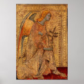 Poster L'ange de l'annonce par Simone Martini (Devant)