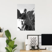 Poster L'ange de l'arc michael (Bureau à domicile)