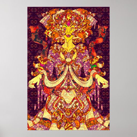 Poster L'ange de l'or (Devant)