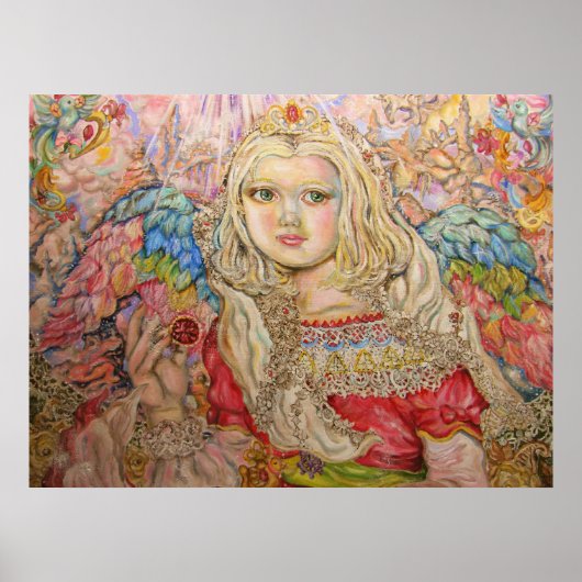 Poster L'ange du rubis. (Devant)