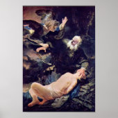 Poster L'Ange Empêche Le Sacrifice D'Isaac, (Devant)