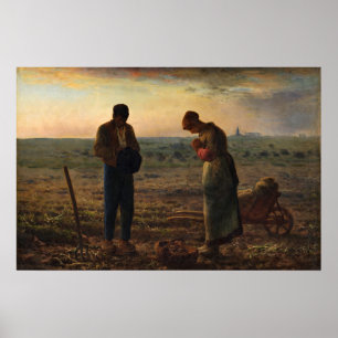 Poster L'Angélus de Jean-François Millet