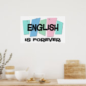 Poster L'anglais est pour toujours (Cuisine)