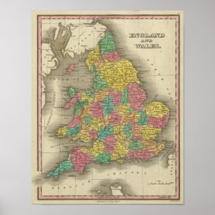 Poster L'Angleterre et le Pays de Galles