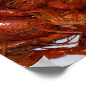 Poster langouste cuite (Coin)