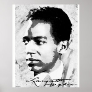 Poster Langston Hughes