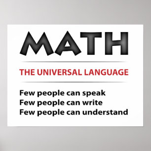 Poster Language universel