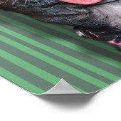 Poster Langue Chihuahua Chien (Coin)