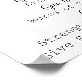 Poster Langue de la parole Pathologiste de prière Art (Coin)