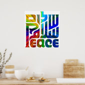 Poster Langue de paix (Cuisine)