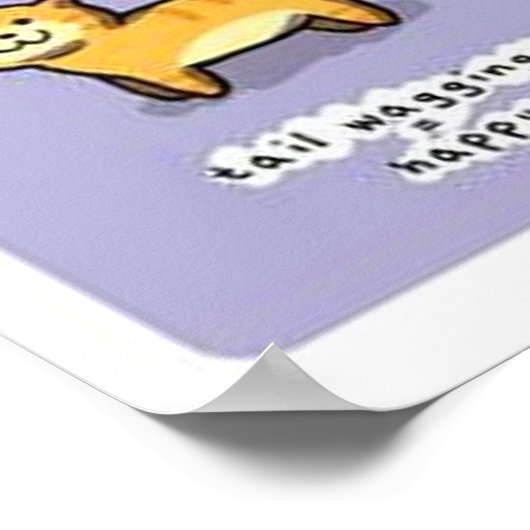 Poster langue des chats (Coin)