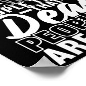 Poster Langue des signes américaine Sensibilisation des s (Coin)