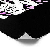 Poster Langue des signes amour Asl Soyez gentil Sensibili (Coin)