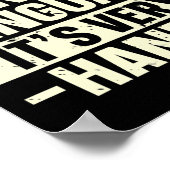 Poster Langue des signes C'est très pratique Sensibilisat (Coin)