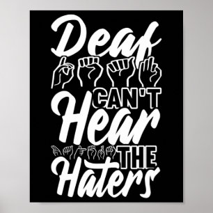 Poster Langue des signes de sensibilisation Langue des si