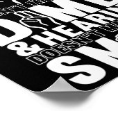 Poster Langue des signes de sensibilisation Langue des si (Coin)