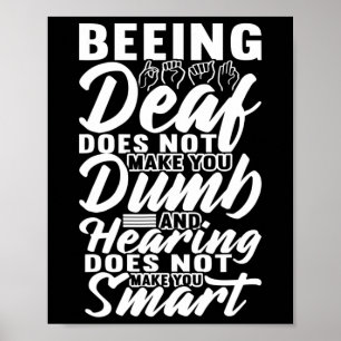 Poster Langue des signes de sensibilisation Langue des si