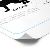 Poster Langue du corps 16x20 (Coin)