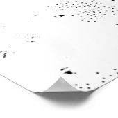 Poster Langue, gris clair, Geyser (Coin)