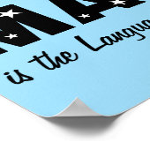 Poster Langue Mathématique De L'Univers (Coin)