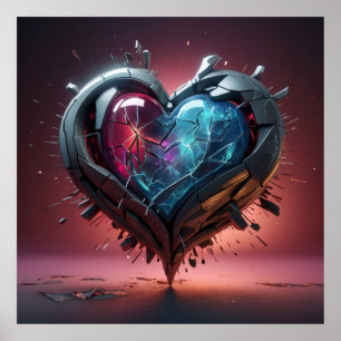 Poster Langue non parlée du coeur