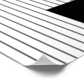 Poster Langue, Signe du piédestal de tempête du désert (Coin)