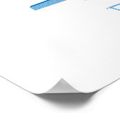 Poster L'animal ABC F est destiné à l'impression flamingo (Coin)