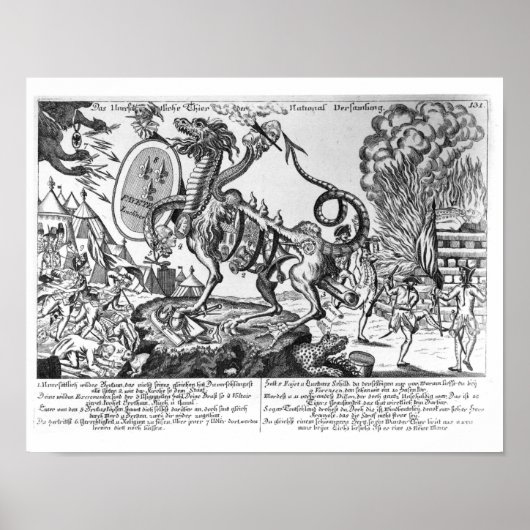 Poster L'animal insatiable de l'Assemblée nationale (Devant)