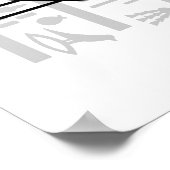 Poster L'Ankh - Hiéroglyphes égyptiens (Coin)