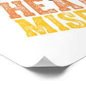 POSTER L'ANNÉE SANS FUSION SANTA CLAUS™ (Coin)