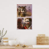 Poster L'annihilateur instantané de douleur de Wolcott (Cuisine)