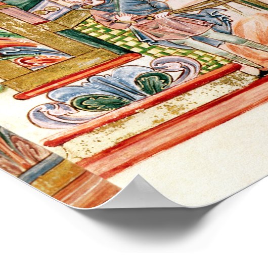 Poster L'Annonciation aux bergers (Coin)