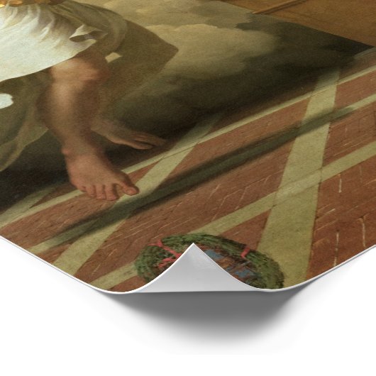 Poster L'Annonciation, avant 1652 (Coin)