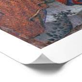 Poster L'Annonciation avec les bergers à faire du fromage (Coin)