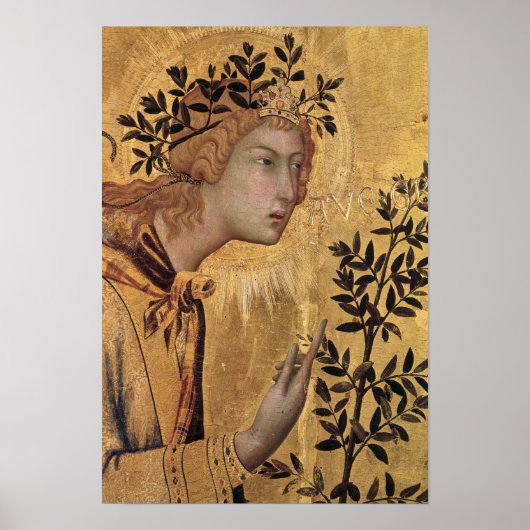 Poster L'Annonciation avec St. Margaret (Devant)