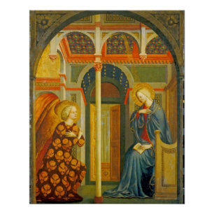 Poster L'Annonciation, ch. 1423-24