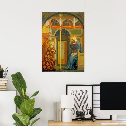 Poster L'Annonciation, ch. 1423-24 (Bureau à domicile)