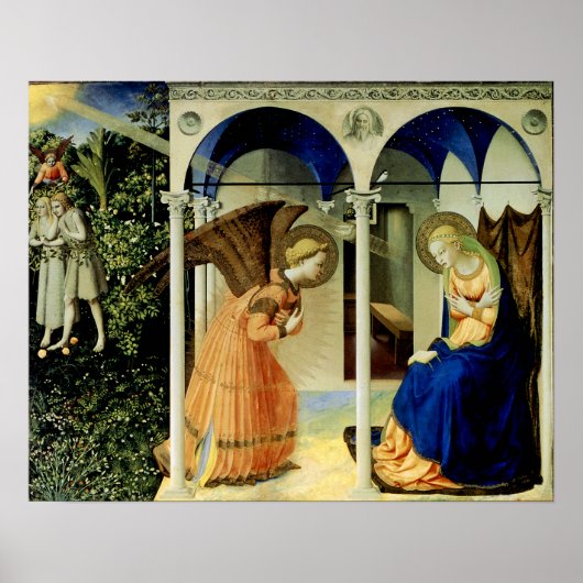 Poster L'Annonciation de Fra Angelico (Devant)
