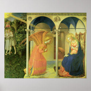 Poster L'Annonciation du Prado par Fra Angelico