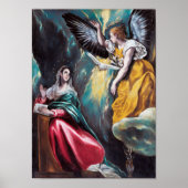 Poster L'Annonciation, El Greco (Devant)