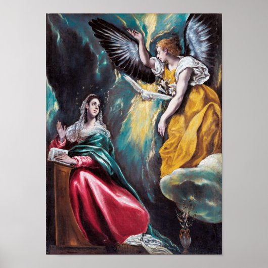 Poster L'Annonciation, El Greco (Devant)