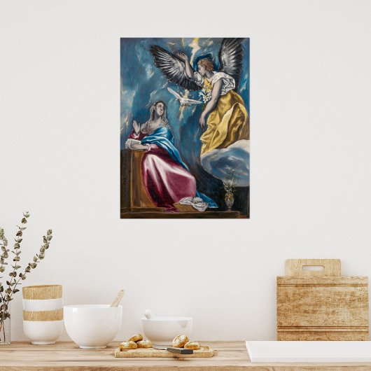 Poster L'Annonciation | El Greco | (Cuisine)